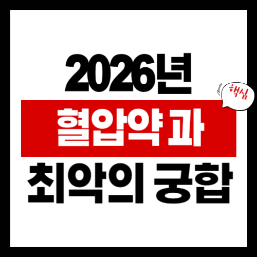 혈압약 피해야 할 음식